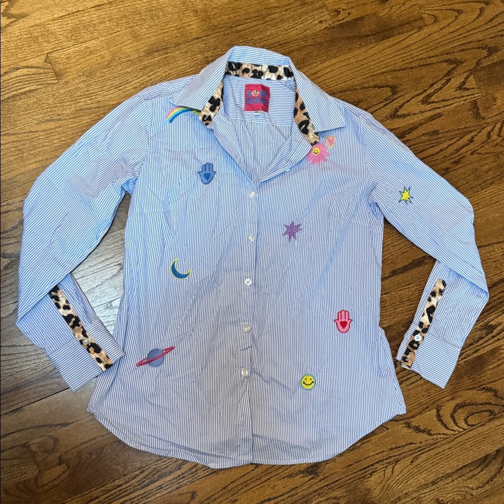 Romi Basha Rainbow Shirt OS - Picture 4 of 6